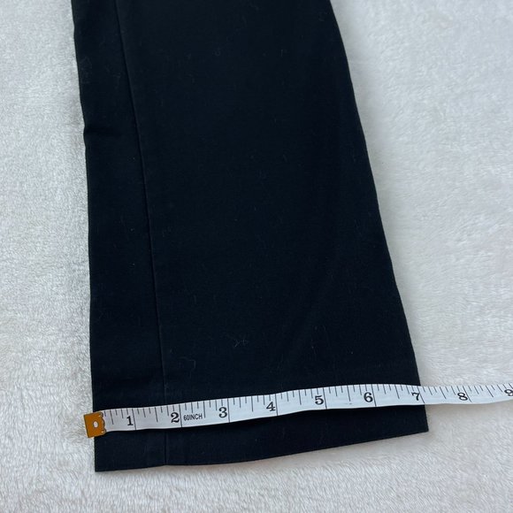 Ann Taylor Loft Marisa Straight Leg‎ Trouser Pants Womens Petite Size 0P Black - Picture 8 of 11